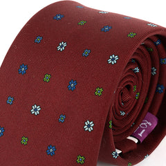Regal Versailles Bloom Macclesfield Silk Tie 7.5cm