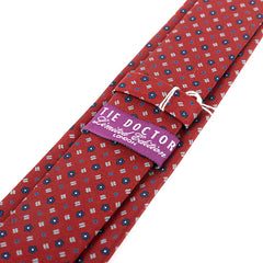 Chiltern Red Macclesfield Silk Tie 7.5cm