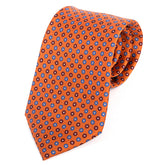 Orange Penella Circle IMS Tie 8cm