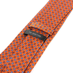 Orange Penella Circle IMS Tie 8cm