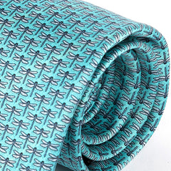 Light Blue Dragonfly IMS Tie 7.5cm