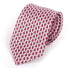 Pink Watermelon Print IMS Tie 7.5cm
