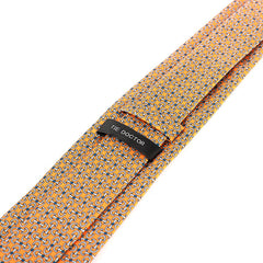 Orange Links Print IMS Tie 7.5cm