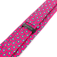 Felix Pink Mini Paisley Motif IMS Tie 7.5cm