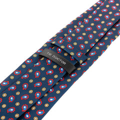 Felix Blue Mini Paisley Motif IMS Tie 7.5cm