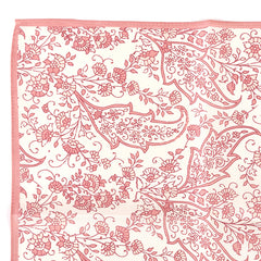 Rosewood Paisley Silk Pocket Square 32cm