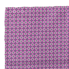 Esi Purple Silk Pocket Square