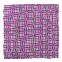 Esi Purple Silk Pocket Square
