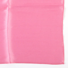Pink Silk Pocket Square 30cm