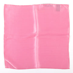 Pink Silk Pocket Square 30cm