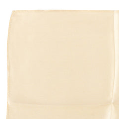 Cream Silk Pocket Square