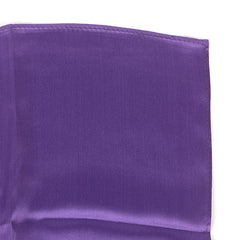 Purple Silk Pocket Square 30cm
