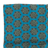 Gregor Blue Silk Pocket Square