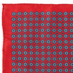 Marcello Red IMS 33cm Pocket Square