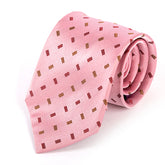 Light Pink Sprinkle Silk Tie 8cm