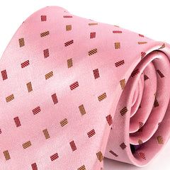 Light Pink Sprinkle Silk Tie 8cm