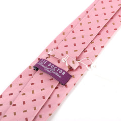 Light Pink Sprinkle Silk Tie 8cm