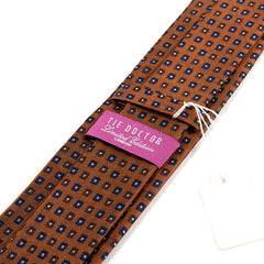 Remi Dark Orange Slim Silk Tie 6cm - Tie Doctor