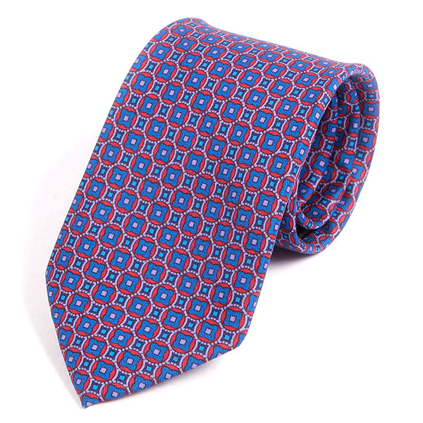 Matteo Purple & Red Tie - Tie Doctor