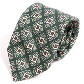 Adolfo Green Boxed IMS Medallion Tie - Tie Doctor