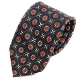 Ayo Blue And Green Bold Circle Pattern Tie - Tie Doctor