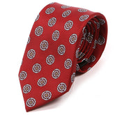 Red Vivian Circular IMS Tie - Tie Doctor