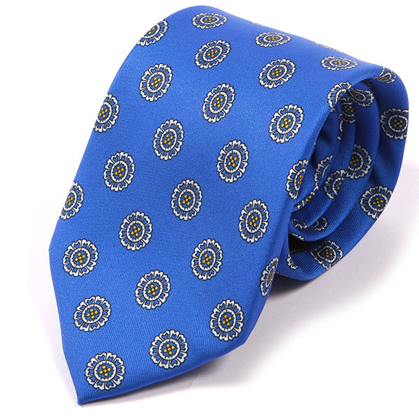 Blue Vivian Circular IMS Tie - Tie Doctor