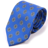 Blue Vivian Circular IMS Tie - Tie Doctor