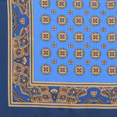 Blue Onu Motif IMS Pocket Square - Tie Doctor