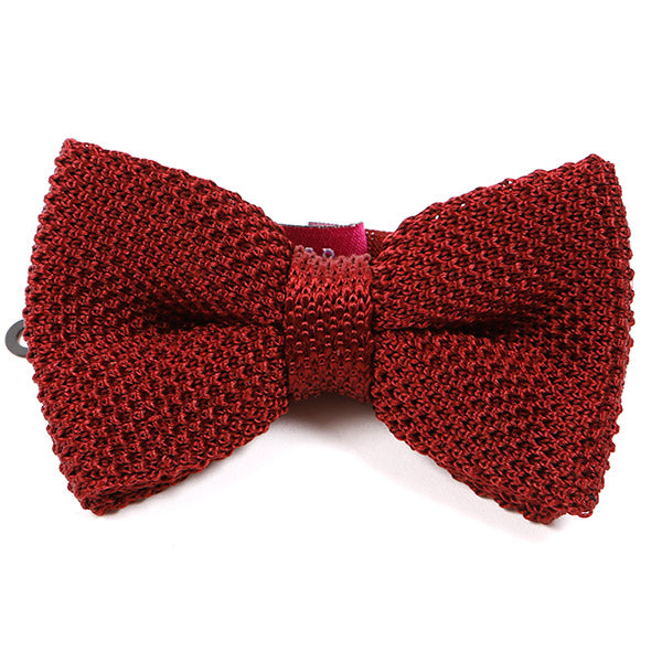 Red Silk Bow Tie - Tie Doctor
