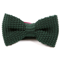 Green Silk Bow Tie - Tie Doctor