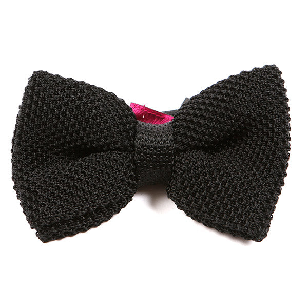 Black Silk Bow Tie - Tie Doctor