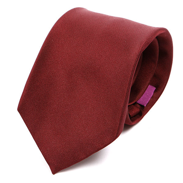 Red Silk Tie - Tie Doctor