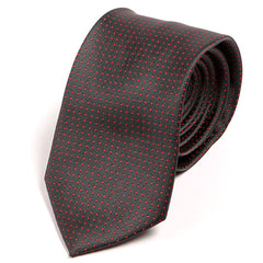 Dark Navy Blue Polka Dot Necktie - Tie Doctor