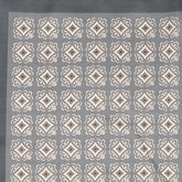 Adolfo Grey IMS Medallion 33cm Pocket Square - Tie Doctor