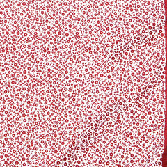 Red Mini Floral Patterned Pocket Square - Tie Doctor  