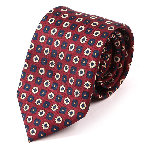 Burgundy Red Monte IMS Tie - Tie Doctor
