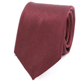 Burgundy Silk Tie - Tie Doctor
