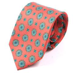 Red Onu Motif IMS Tie 7.5cm - Tie Doctor