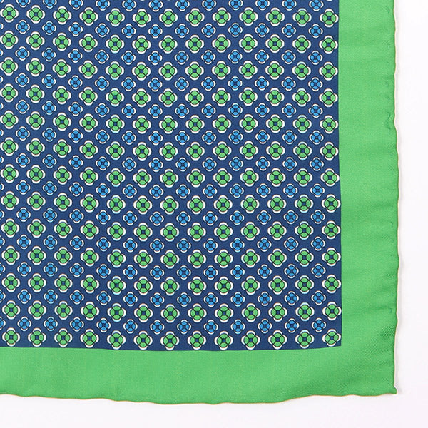 Stefano Green Quart Pocket Square 32cm - Tie Doctor