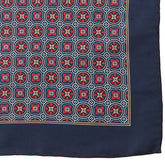 Campbell Blue Mac-Inspired 33cm Pocket Square - Tie Doctor