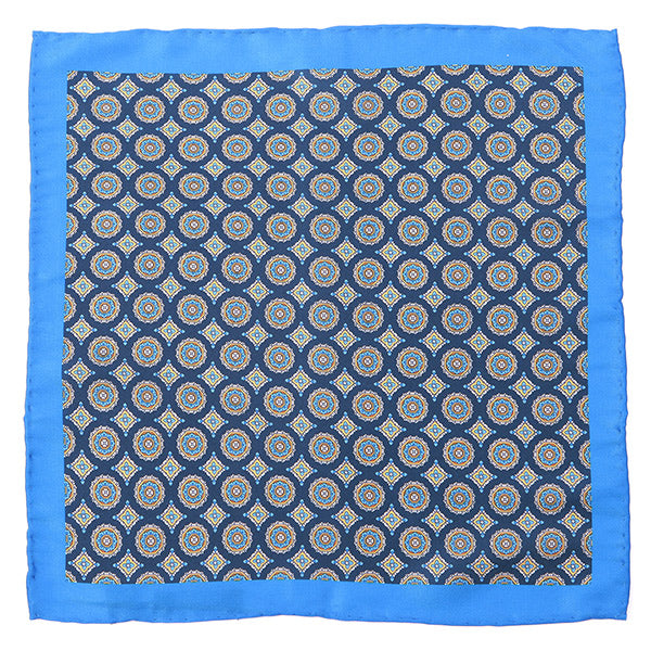 Soft Blue Mac-Inspired IMS 33cm Pocket Square - Tie Doctor  