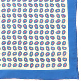 Spearmint Green Paisley IMS 33cm Pocket Square - Tie Doctor