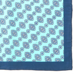 Grayson Green Print Pocket Square 32cm - Tie Doctor