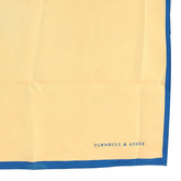Large Pale Yellow Silk Pocket Square - Tie Doctor