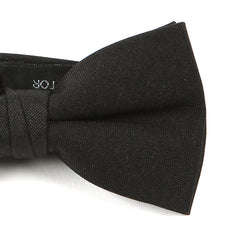 Black Pre-tied Bow Tie 6cm - Tie Doctor  