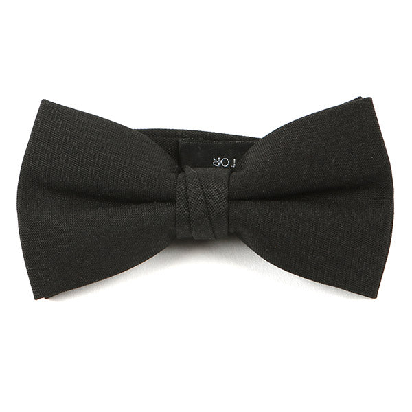 Black Pre-tied Bow Tie 6cm - Tie Doctor