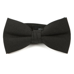 Black Pre-tied Bow Tie 6cm - Tie Doctor