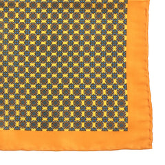 Orange IMS 33cm Pocket Square - Tie Doctor