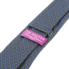 Blue Macclesfield Silk Tie 7.5cm - Tie Doctor  